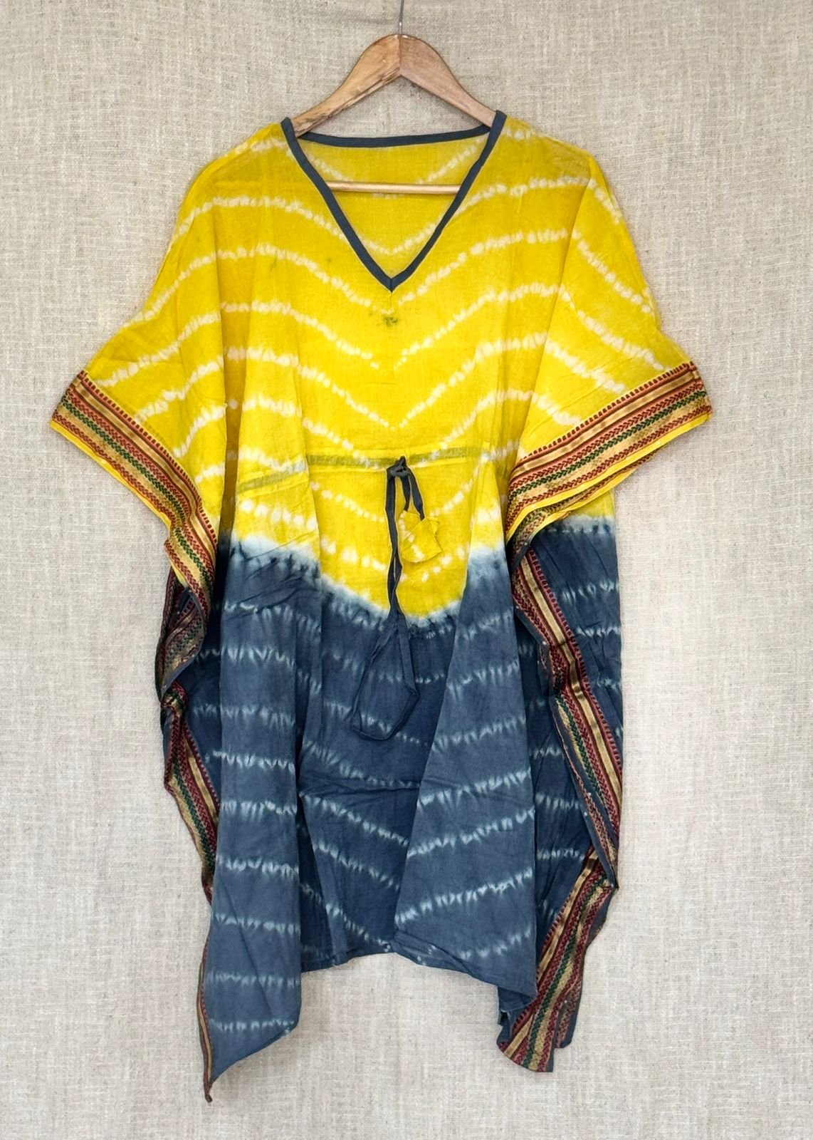 Printed Cotton Caftan